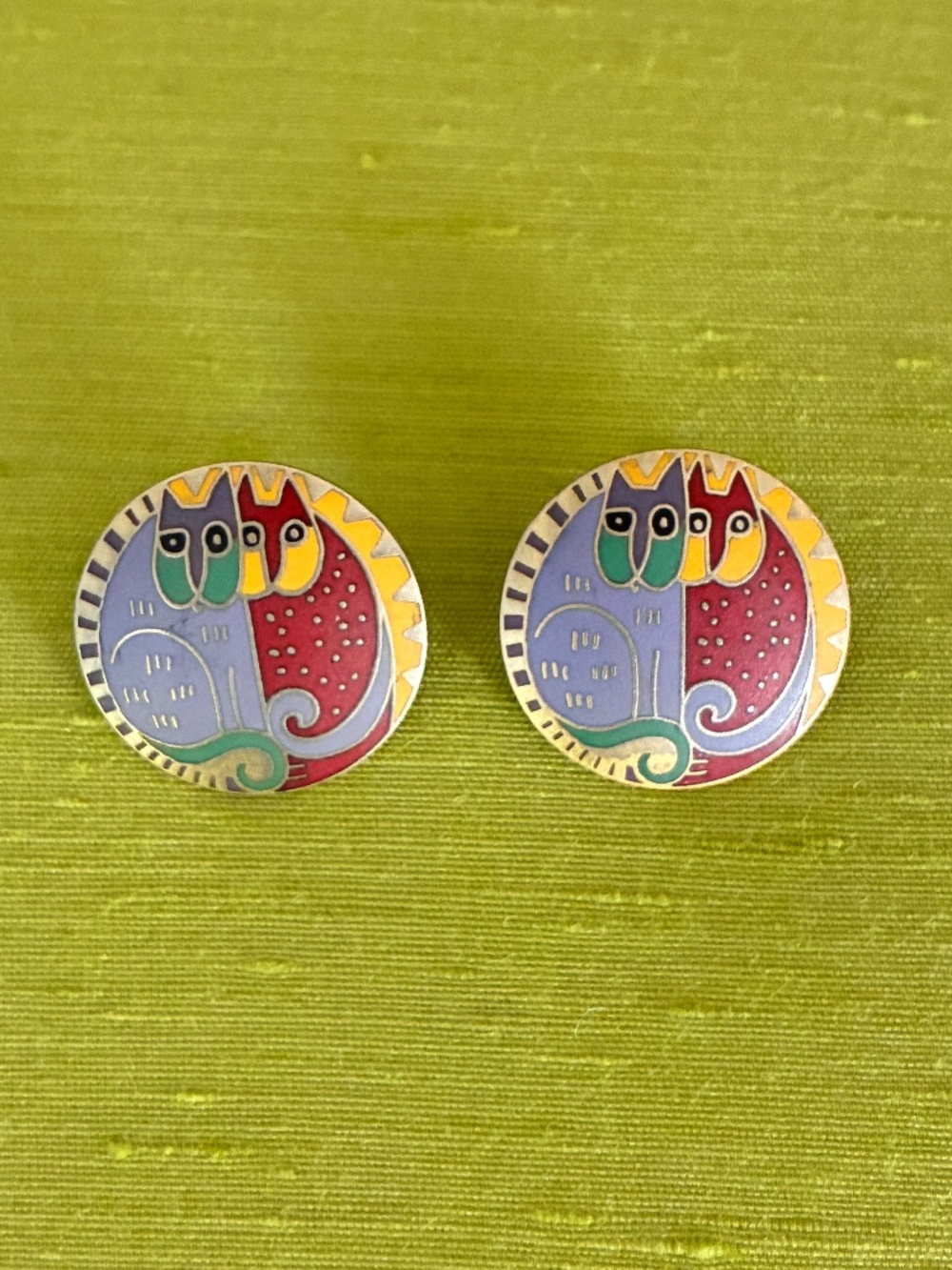 Laurel Burch earrings